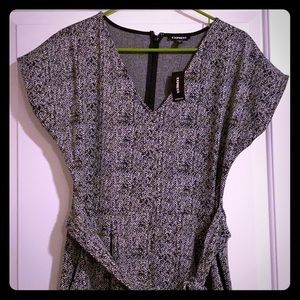 NWT Express Houndstooth Jumpsuit